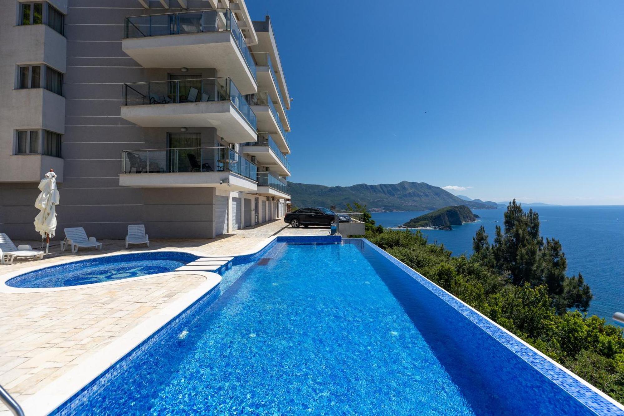 Apartment Tophill Altezza Premium - View And Pool Budva